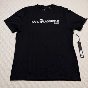Karl Lagerfeld Paris Men’s T-Shirt Size XL Black NWT